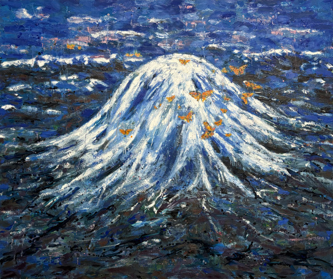 Airhead, Oil on Canvas, 60"x50" 2026