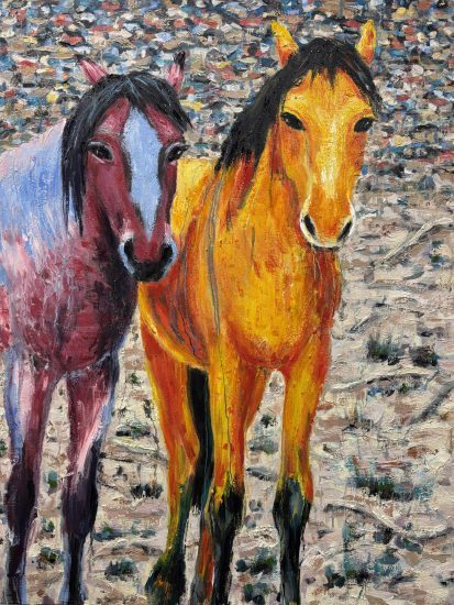 Reigned, Oil on Canvas, 40"x30" 2026