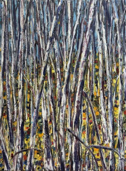 Lost Twin (1), Oil on Wood, 24"x18" 2026